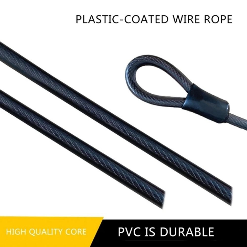 Cable Lock Flexible - Antykradzieżowy link do roweru, elastyczny, składany,