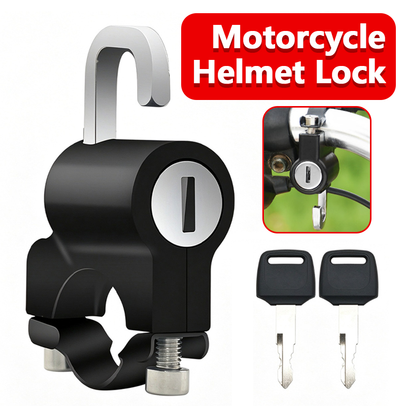 Commuter Bike Lock - ﻿ Uniwersalny zamek do kasku motocyklowego,